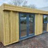 Module Container Aménagé – avec bardage en bois massif (14 m2) – Image 2